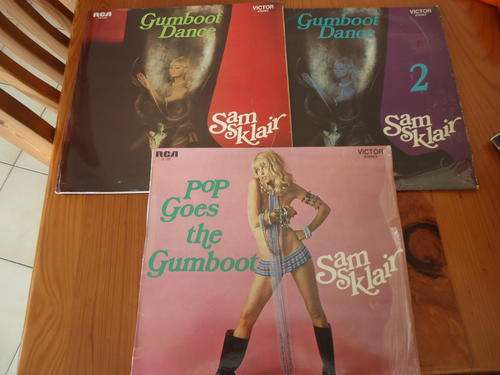 SAM SKLAIR -3 DIFFERENT GUMBOOT DANCE LPS - SEE LISTING