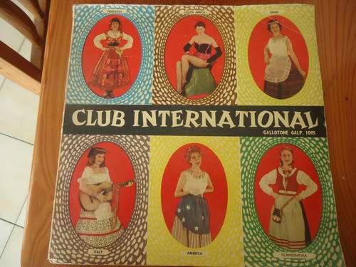 ARCHIE SILANSKY "CLUB INTERNATIONAL" GALLOTONE LONG PLAY GATEFOLD LP NO GALP.1005
