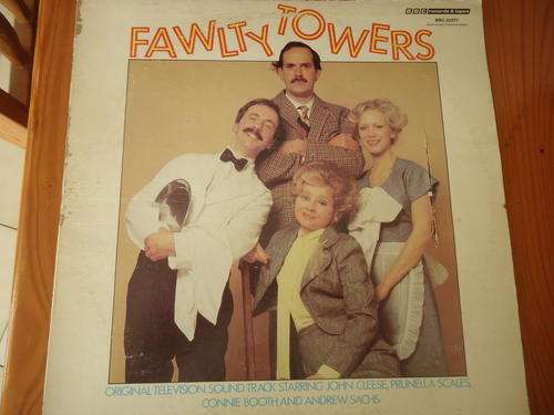 "FAULTY TOWERS" USA IMPORT 1979 BBC ELECTRONICALLY ENHANCED STEREO LP BBC-22377