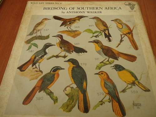 "WILDLIFE SERIES NO 6 - BIRDSONG OF SOUTHERN AFRICA" LP