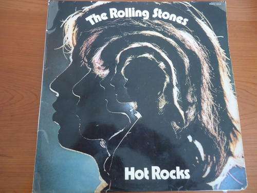 COVER ONLY NO LPS - ROLLING STONES - HARD ROCK STEREO GATEFOLD LP Cover