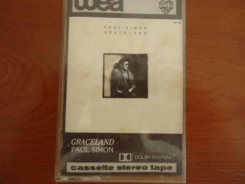 PAUL SIMON "GRACELAND" 1986 WEA CASSETTE TAPE
