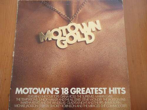"MOTOWN GOLD" UK IMPORT TAMLA MOTOWN STEREO LP
