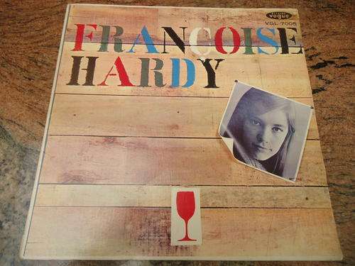 FRANCOIS HARDY - SELF TITLED VGL 7005 DISQUES VOGUES LONG PLAY GATEFOLD LP + PLASTIC COVER