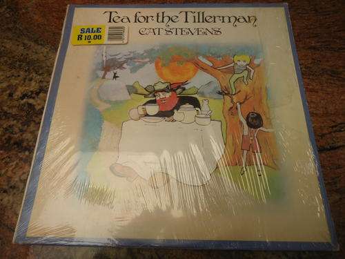 CAT STEVENS - "TEA FOR THE TILLERMAN" ILPH 29135 - 1983 ISLAND STEREO LP+ SHRINKWRAP