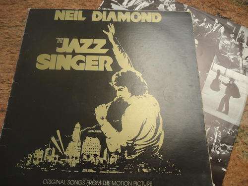 NEIL DIAMOND "JAZZ SINGER"  1980 CBS STEREO GATEFOLD LP+INNER SLEEVE