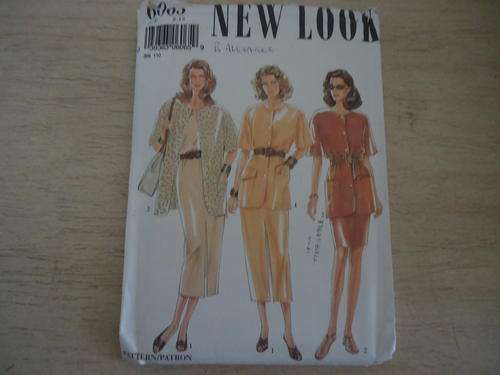 NEW LOOK PATTERNS 6065 - 6 SIZES IN ONE 8 - 18 COMPLETE & UNCUT