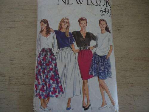 NEW LOOK PATTERNS 6492 7 SIZES IN ONE 8 - 20 COMPLETE