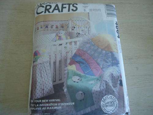 McCALL'S CRAFT PATTERN NUMBER 4664 BABY NURSERY ROOM - COMPLETE AND UNCUT