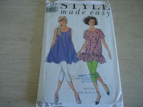 STYLE  PATTERNS 2131 SIZE A = 6- 16 COMPLETE AND UNCUT