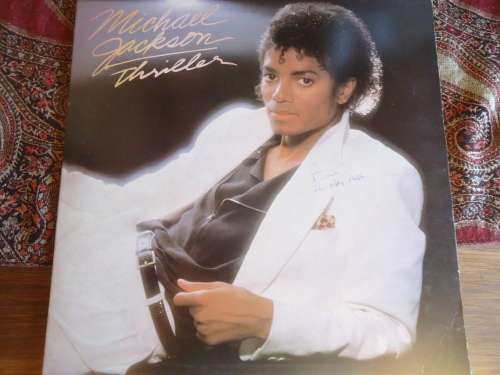 MICHAEL JACKSON "THRILLER" 1982 EPIC STEREO GATEFOLD LP + ORIGINAL INNER SLEEVE