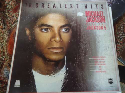MICHAEL JACKSON + THE JACKSON 5 "18 GREATEST HITS" 1983 TELSTAR STEREO LP