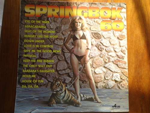 "SPRINGBOK HITS VOLUME 60" 1982 MY WAY STEREO LP