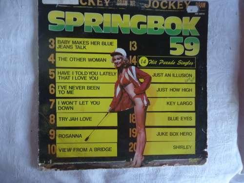 SPRINGBOK HIT PARADE VOLUME 59- 1982 MFP STEREO RECORD