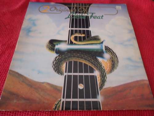 LITTLE FEAT "LITTLE FEAT+DIXIE CHICKEN" UK IMPORT 1975 DOUBLE WARNER STEREO GATEFOLD LP SET