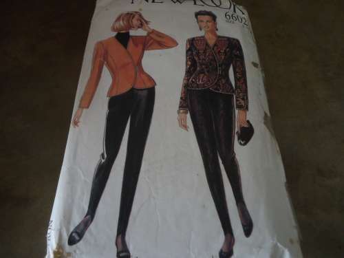 NEW LOOK PATTERNS 6602 -  SIZES IN ONE SIZES 8 - 18 COMPLETE