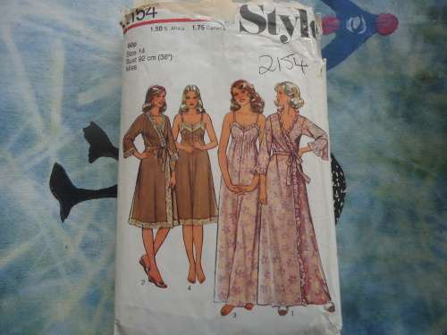STYLE PATTERNS 2154 MISS SIZE 14 BUST 92 CM COMPLETE