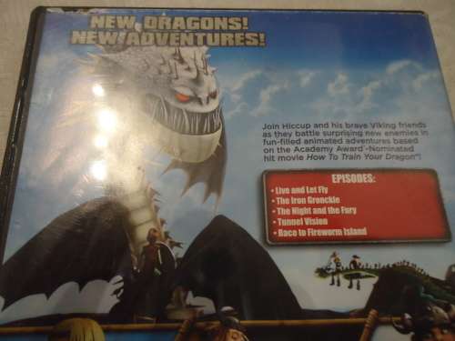 DRAGONS - DEFENDERS OF THE BERK - "LIVE AND LET LIVE" DREAMWORKS - DVD - RUNNING TIME 98 MIN