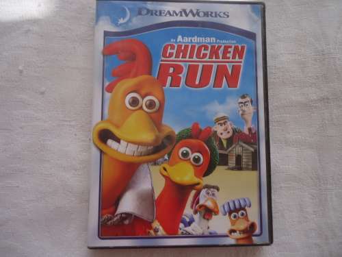 CHICKEN RUN -   DVD - RUNNING TIME 84 MINUTES - DREAMWORKS