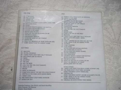 ELTON JOHN GREATEST HITS - ONE NIGHT ONLY -  4 DISC CD/DVD BOXED SET