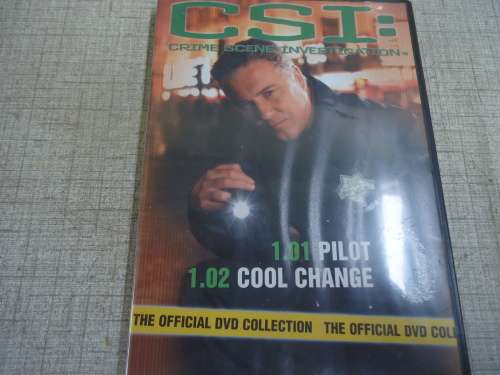 ORIGINAL CSI - SEASON 1  EPISODE 1 + 2   - DVD EDITION - RUNNING TIME 86 MINUTES