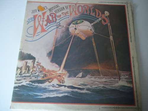 SOUNDTRACK-JEFF WAYNE'S - THE WAR OF THE WORLDS - 1978 CBS DOUBLE GATEFOLD STEREO LP+12 PAGE BOOKLET