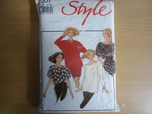 STYLE PATTERNS 2007  SIZE A =  8 - 18  - COMPLETE
