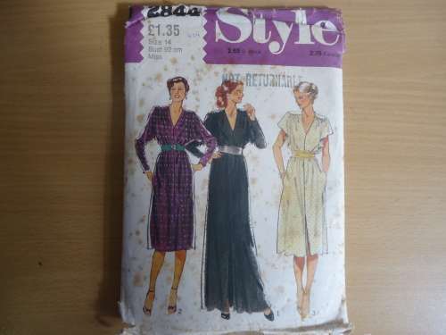 STYLE PATTERNS 2844  MISS SIZE 14 BUST 92 cm  - COMPLETE