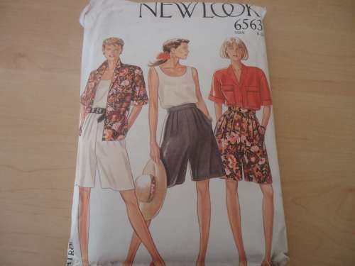 NEW LOOK PATTERNS 6563 - 7 SIZES IN ONE - 8 - 20  - COMPLETE & UNCUT