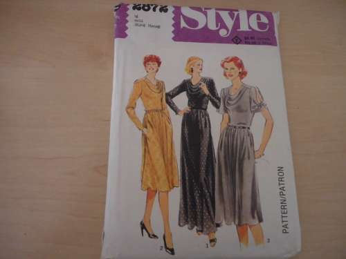STYLE PATTERNS 2872 -MISS JEUNE FEMME SIZE 16  COMPLETE
