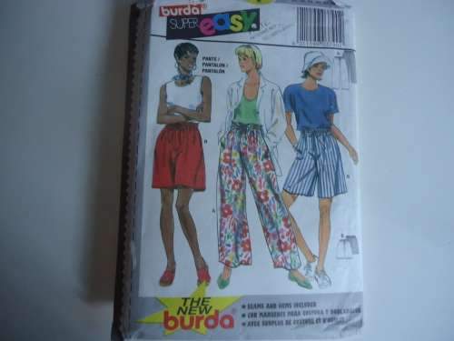 THE NEW BURDA PATTERNS 3790 SIZESN8 + 10 +12+ 14 + 16 + 18  COMPLETE & UNCUT
