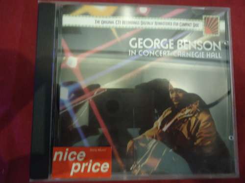 JAZZ : GEORGE BENSON - IN CONCERT - CARNEGIE HALL  (CD)