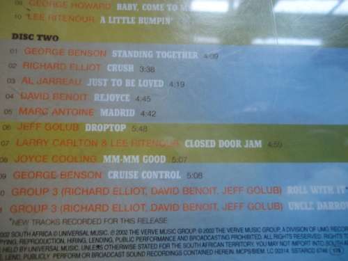THE BEST SMOOTH JAZZ EVER - VOLUME 1 - 2 CD JAZZ COLLECTION  - SEE ARTISTS IN LISTING -  DOUBLE CD
