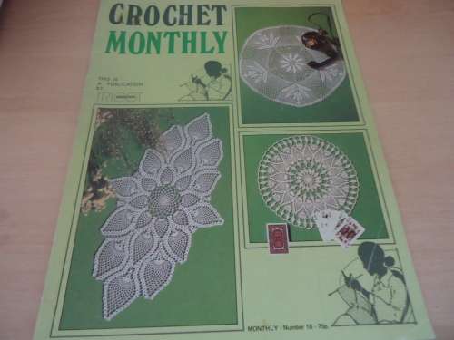 CROCHET MONTHLY VOLUME 18 - FULL OF PATTERNS -32 A4 PAGES