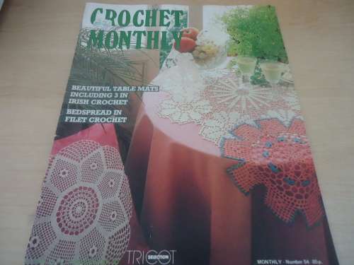 CROCHET MONTHLY VOLUME  54 - FULL OF PATTERNS -32 A4 PAGES