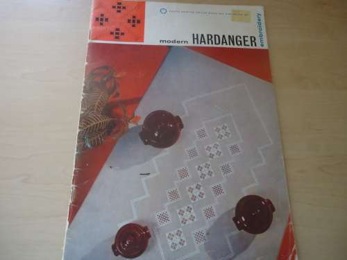 COATS BOOK # 896 - MODERN HARDANGER EMBROIDERY- 36 A4 PAGES OF PATTERNS