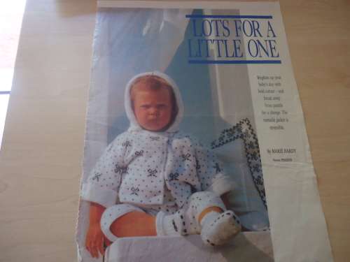 LOTS FOR A LITTLE ONE - 4 PATTERNS