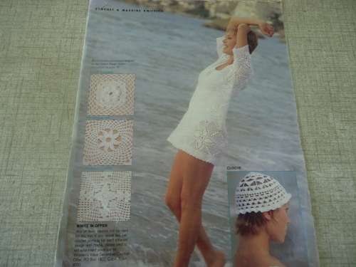 CROCHET DESIGN -LADIES - ALL SQUARED UP - SEE PICS