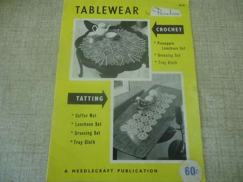 PENELOPE #N51 TABLEWEAR BY PENELOPE - 24 PAGES A 4 SIZE