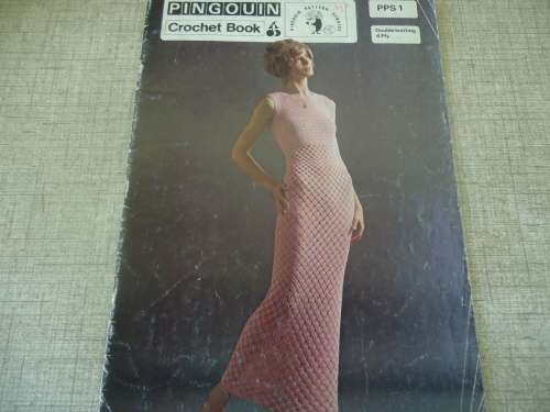 PINGOUIN #PPS 1 CROCHET BOOK - 24 PAGES A4 SIZE - LADIES FASHION CROCHET PATTERNS