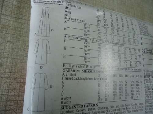 NEW LOOK PATTERNS 6270-7 SIZES IN ONE-DRESS & COAT, - SIZES 10 - 22-COMPLETE