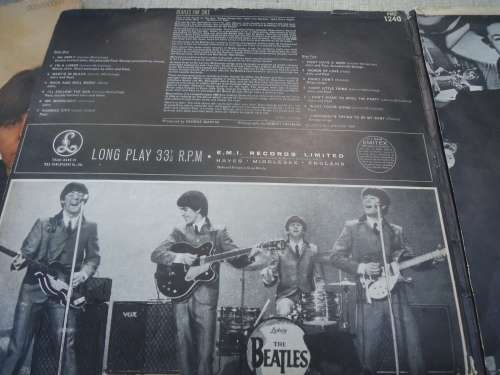 THE BEATLES  "BEATLES FOR SALE" UK ISSUE PARLOPHONE MONO LP PMC 1240