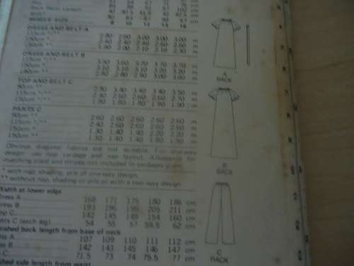 BUTTERICK PATTERN 6192 MATERNITY DRESS & PANTS SIZE 16 COMPLETE