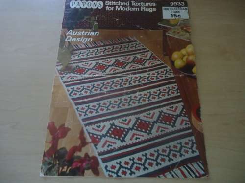 PATON # 9933 STITCHED TEXTURES FOR MODERN RUGS
