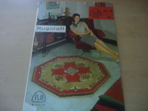 P&B WOOLS # S.C. 18  RUG CRAFT - 32 PAGES A4 SIZE