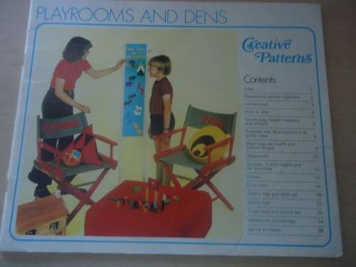 PLAYROOMS & DENS - CREATIVE PATTERNS -28 A4 PAGE MAGAZINE