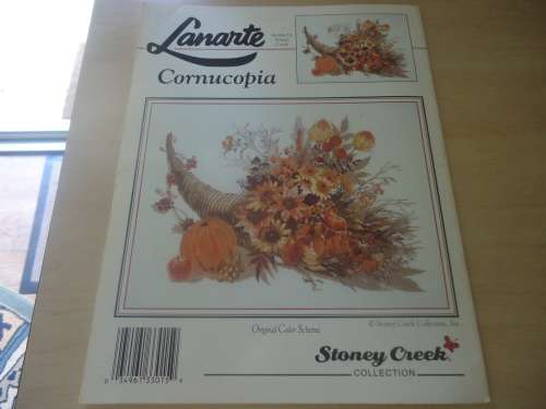 LANARTE DESIGNS CORNUCOPIA  12 PAGE CROSS STITCH PATTERN