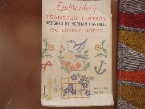 EMBROIDERY TRANSFER LIBRARY  - DESIGNED BY NORMAN HARTNELL - 150 MOTIFS