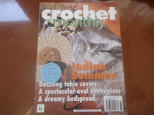 CROCHET MONTHLY VOLUME 265 - FULL OF PATTERNS -32 A4 PAGES