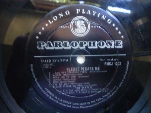 BEATLES "PLEASE PLEASE ME" PARLOPHONE MONO LP